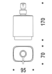Диспенсер настольный Colombo Time W4281.CR