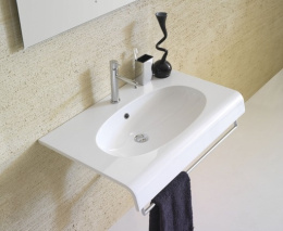 Фото Раковина подвесная Globo Bowl+ (BP080.BI) белый