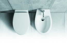 Унитаз Simas Lft Spazio LFT 18 bi/F85 подвесной с креплением