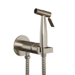 Фото Смеситель с гигиеническим душем Paini Castello CAPW442R никель