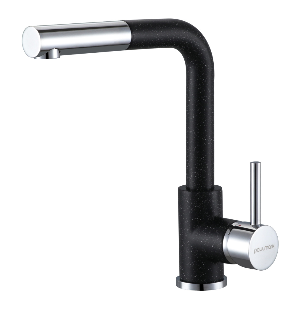 Смеситель для кухни Paulmark Kassel (Ka214311-308) чёрный