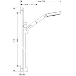 Душевой гарнитур Hansgrohe Raindance (27638000)