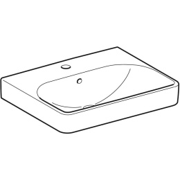 Geberit Smyle Square 500.259.01.1 Раковина, подвесная