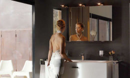 Зеркальный шкаф Keuco Royal Universe 12704171301, алюминий