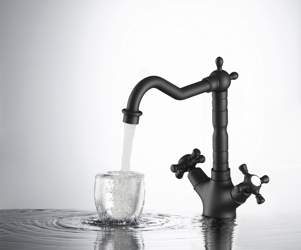 Фото Смеситель для раковины Timo Nelson 0143/03F черный