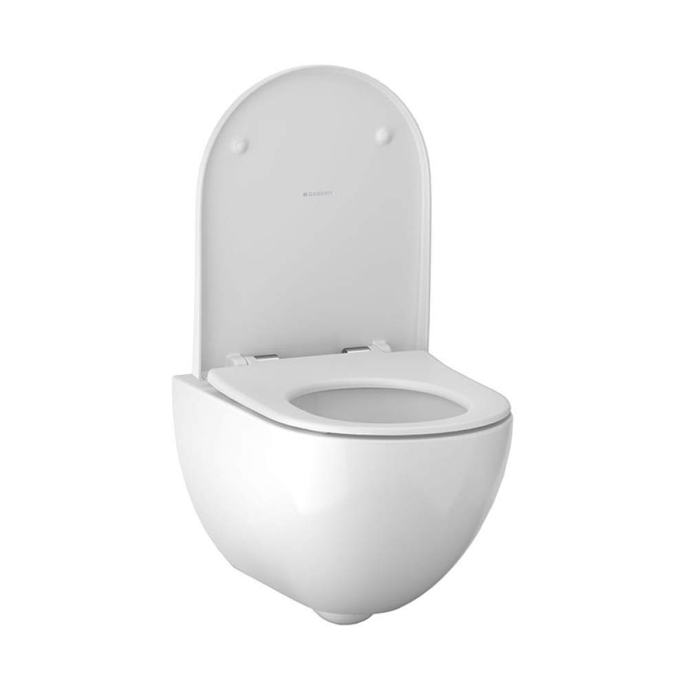 Geberit Acanto 500.128.21.A Комплект инсталляция и унитаз подвесной безободковый, цвет унитаза: белы