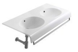 Фото Держатель полотенца Globo Bowl+ (PB110CR) хром