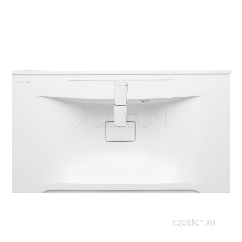 Фото Раковина Aquaton Премьер М 80 белая 1A70493KPR010