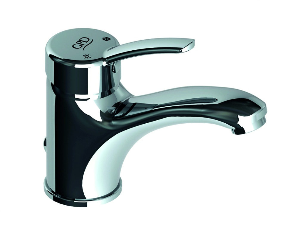 Фото Смеситель GPD Primula MLB175, для раковины, хром