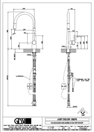 Смеситель для кухни Gessi Just (20579#031)
