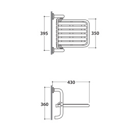 Фото Сидение Globo Ausilia (DS127) белый