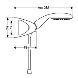 Душевой гарнитур Hansgrohe Raindance (27573000)