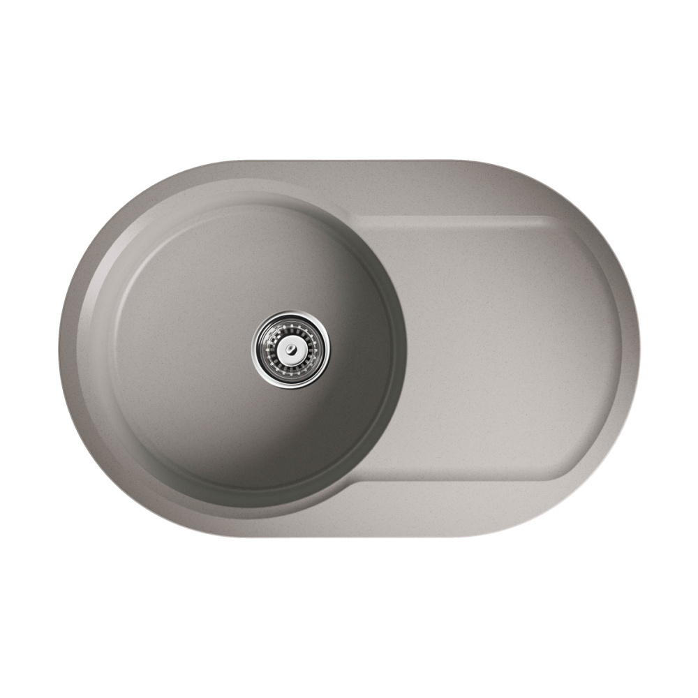 Кухонная мойка Omoikiri Manmaru 78-GR Artgranit (4993360) leningrad grey