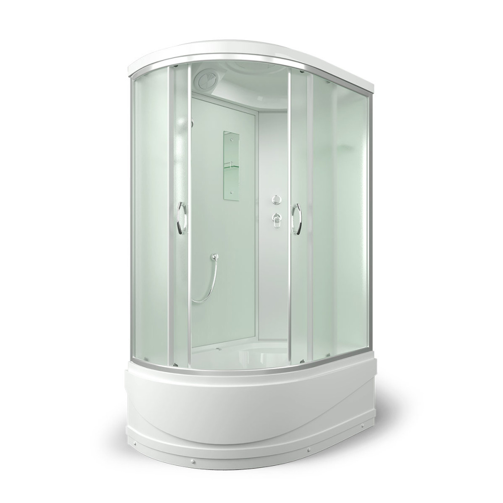 Душевая кабина 120x80x215 Erlit (ER3512TPR-C3-RUS) , Поддон высокий