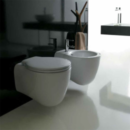 Подвесной унитаз Galassia Ergo (7109), цвет белый