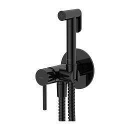 Фото Omnires Y black SYSYBI2BL Система для биде скрытого монтажа (черная BLH)