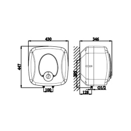 Фото Водонагреватель электрический NOFER SB 30 C