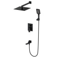 Душевая система встраиваемая Wonzon&Woghand Cube (WW-88939016-MB) Черный