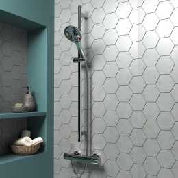 Фото Душевой гарнитур Paini Bergamo BRCR121L7 хром