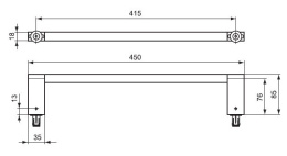 Ideal Standard Connect E6981AA Полотенце-держатель