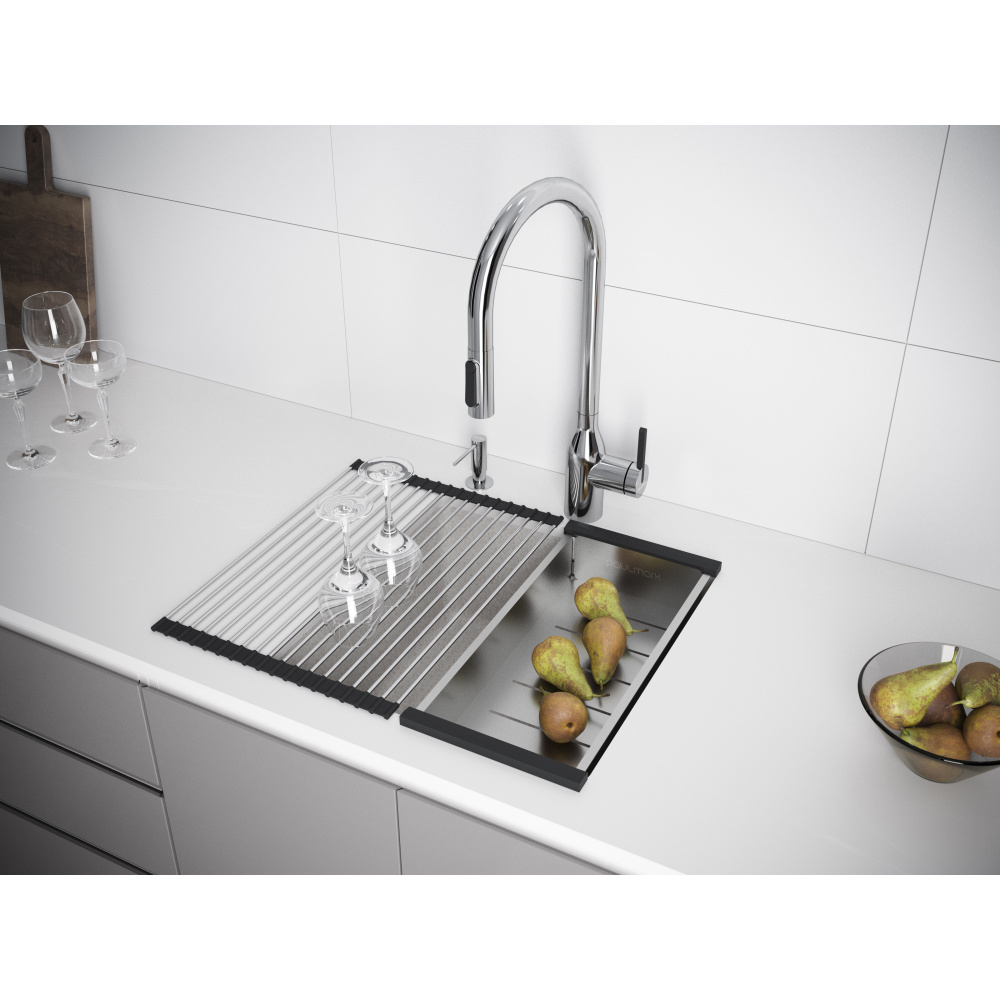 Мойка для кухни Paulmark Lumi (LU45SK-WH) белый