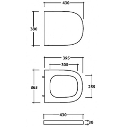 Крышка сиденье для унитаза Сиденье для унитаза Globo Stockholm (LA020BI) белый
