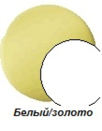 Фото Полотенцесушитель Margaroli Vento 405WG водяной, белый/золото