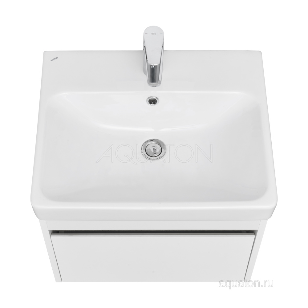 Фото Тумба под раковину Aquaton Марти 55 ясень шимо 1A263201MY010