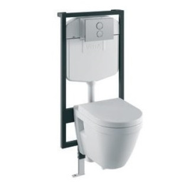 Комплект инсталляция и унитаз Vitra S50 (9003B003-7200) белый