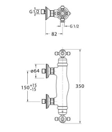 Cristina Parigi PG48151 Смеситель для душа