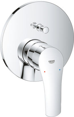 Grohe Essence Pro 24043003 Смеситель для ванны встраиваемый без излива, цвет: хром