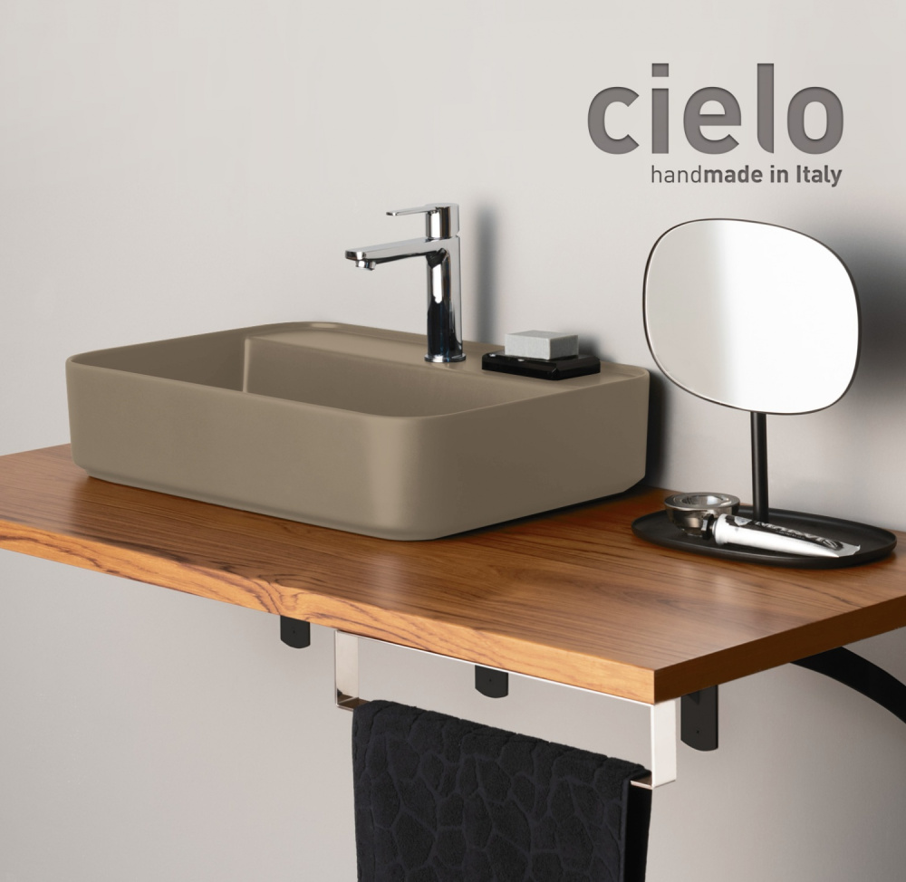 Ceramica CIELO Shui Comfort SHCOLARF AV Раковина для ванной комнаты 60*43 см, подвесная - накладная 