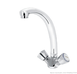 Смеситель для раковины Бета с поворотным изливом Варион 1348172