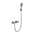 Смеситель для душа с термостатом Wonzon&Woghand (WW-B2025-A-BGG) Темный графит
