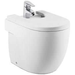 Фото Биде напольное Roca Meridian (357247000) белый