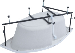 Фото Акриловая ванна 160x100 R Aquanet Capri (00205386) Белый