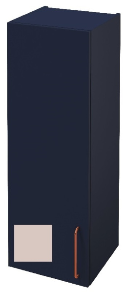 Фото Шкаф-пенал Jacob Delafon Odeon Rive Gauche 40 см, EB2571G/D-RX-M78, цвет пыльная роза матовый, ручки