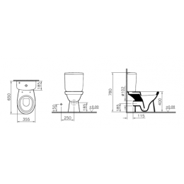Унитаз c функцией биде Vitra Norm Fit (9844B099-7203)