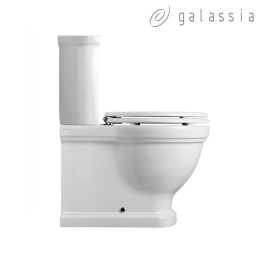 Напольный унитаз Galassia Ethos (8441/8490), цвет белый