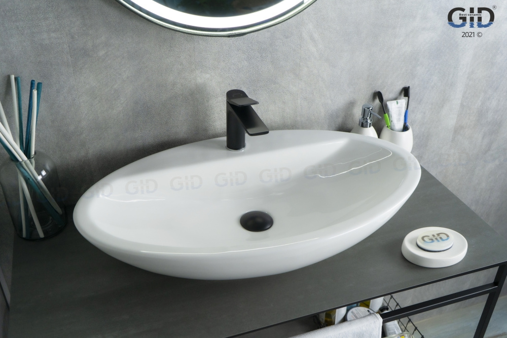 Фото Раковина накладная Gid N9435