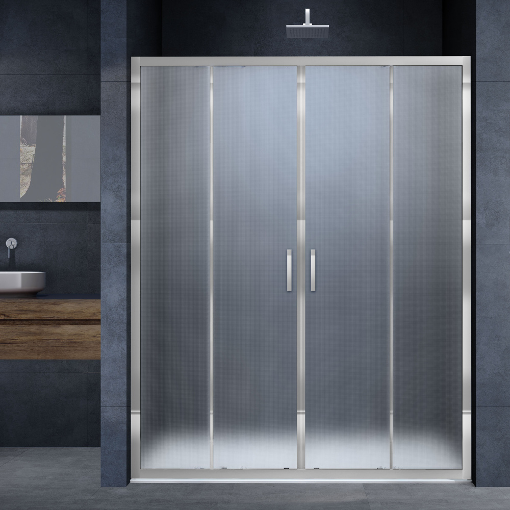 Фото Душевая дверь Vincea Alpha (VDS-3AL2160MT) хром