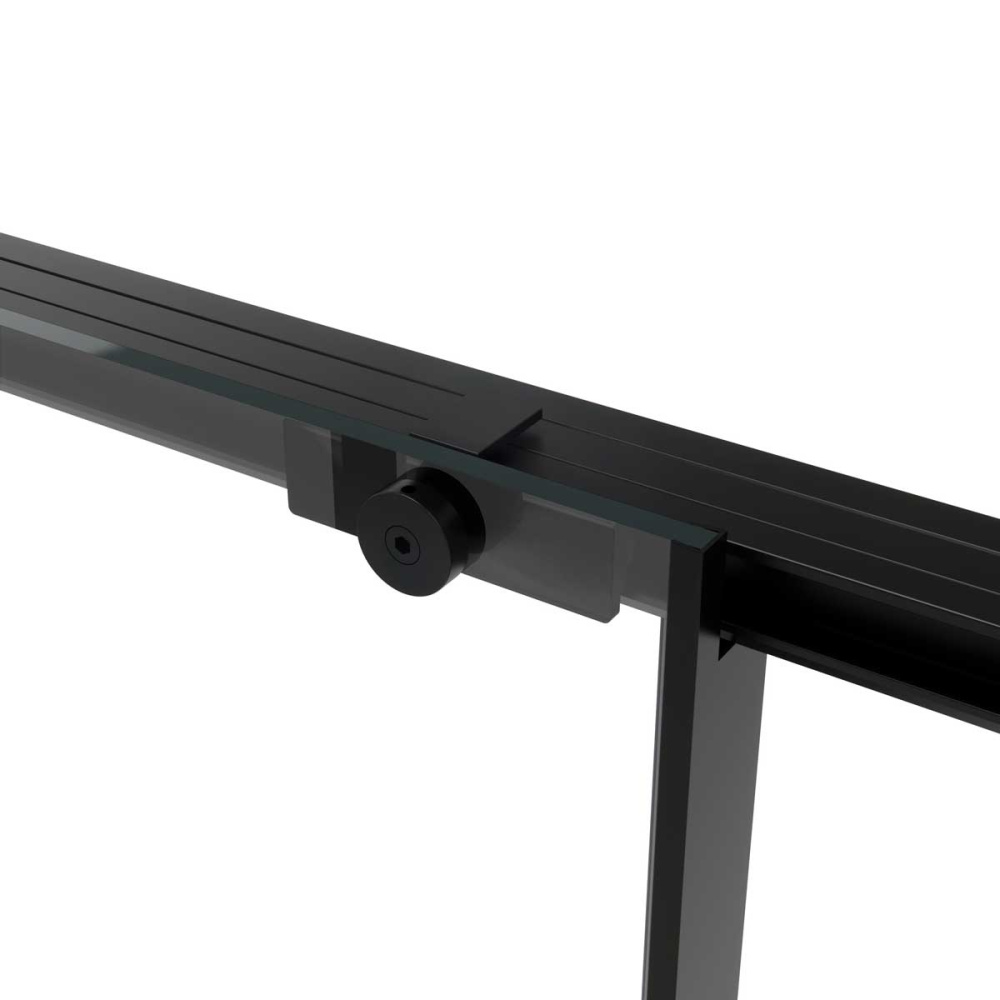 Душевой уголок Vincea Slim Soft (VSR-1SS9011CLB) черный