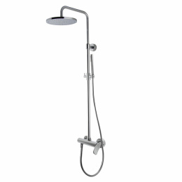 Душевая стойка Fima Carlo Frattini Flo' (F3805/2BS) белый, матовый