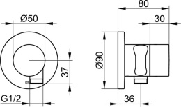 Фото Душевой комплект Keuco Ixmo 59602370002 черный матовый