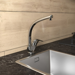 Фото Смеситель для кухни Paini Dilos 76CR571KM хром