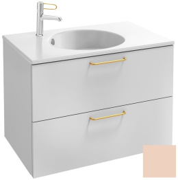 Фото Тумба под раковину Jacob Delafon Odeon Rive Gauche 70 см, EB2521-RX-M70, цвет телесный матовый, ручк