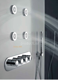 Душевая форсунка Gessi Tondo Wellness (32971#031) хром