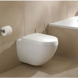 Villeroy&Boch Subway 2.0 9M69S101 - Сиденье с крышкой для укороченного унитаза