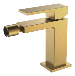 Фото Cмеситель для умывальника Boheme Qubic (476-BR) коричневый