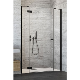 Элемент душевой двери Radaway Essenza New DWJS 120 L профиль Черный стекло прозрачное 385031-54-01L